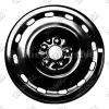 16" x 7" Steel Wheel